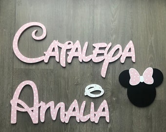 Name or lettering made of wood as desired, 10 cm, price per letter