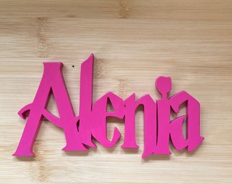 Name or lettering made of wood as desired, 10 cm, price per letter, Harry Potter font