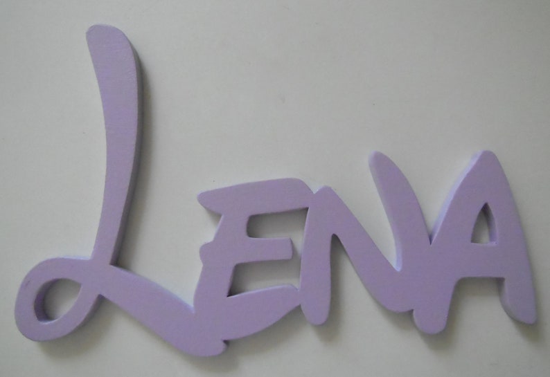 Disney lettering made of wood as desired, 15 cm, price per letter image 1