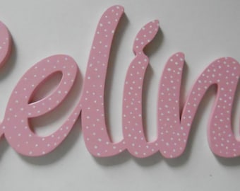 Child's name or lettering made of wood as desired, 15 cm, price per letter