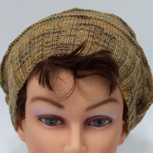 Slouchy hat for men or boy, unisex slouchy beanie, boyfriend slouchy image 2