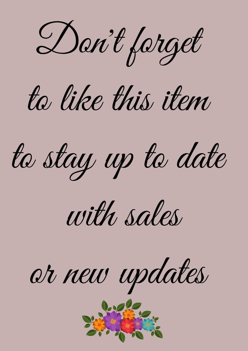 Don't forget to like this item to stay up to date with sale