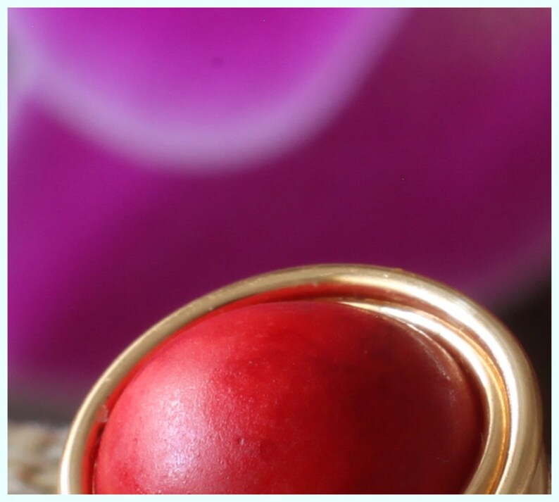 Boucles doreilles rouges enveloppées de poteau de fil, cadeau de Noël pour des femmes image 7