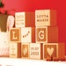 Wooden cube with engraving, gifts for birth, baby gift personalized, engraved wooden cubes, gift baptism, letter cube wood 
