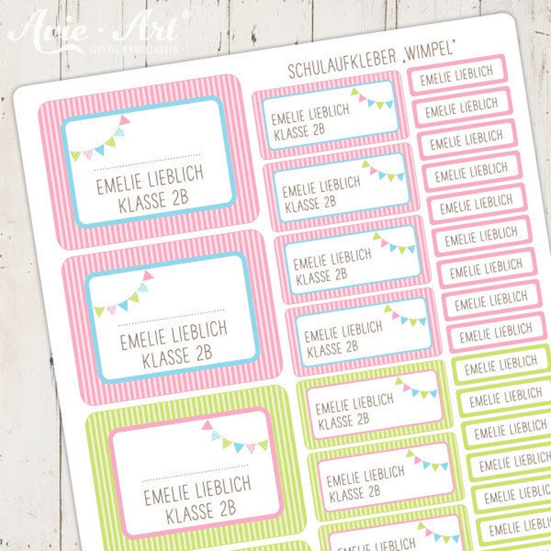 Namensaufkleber für Kinder Schulaufkleber Geschenk - Etsy Namensaufkleber für Kinder Schulaufkleber Geschenk - Etsy