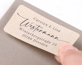 Address Labels, Return Labels, Aufkleber mit Adresse, personalisierte Aufkleber, Sticker Hochzeit