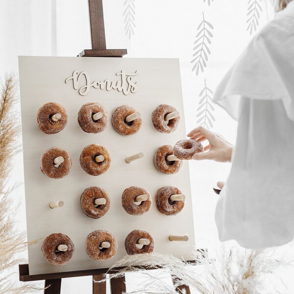 Wedding Donut Stand Etsy