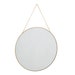 Round Gold Mirror L