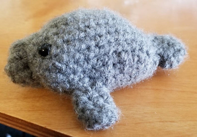Crochet Baby Manatee