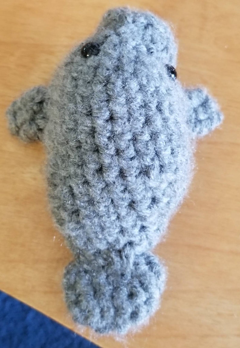 Crochet Baby Manatee