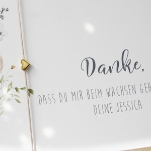 Geschenk für Erzieherin Lehrerin Abschied Kindergarten Kiga Abschiedsgeschenk Grundschule Dankeschön Lehrerin Armband Karte personalisiert