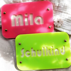 Geldgeschenk Schulkind Schulstart Einschulung Geschenk Kind Geburt personalisiert Junge Mädchen Karte Geschenk Geburtstag image 3