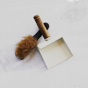 Wichtelzubehör Besen & Schaufel Wichteltür Zubehör Wichtel Wichtelbaustelle Baustelle Miniaturen