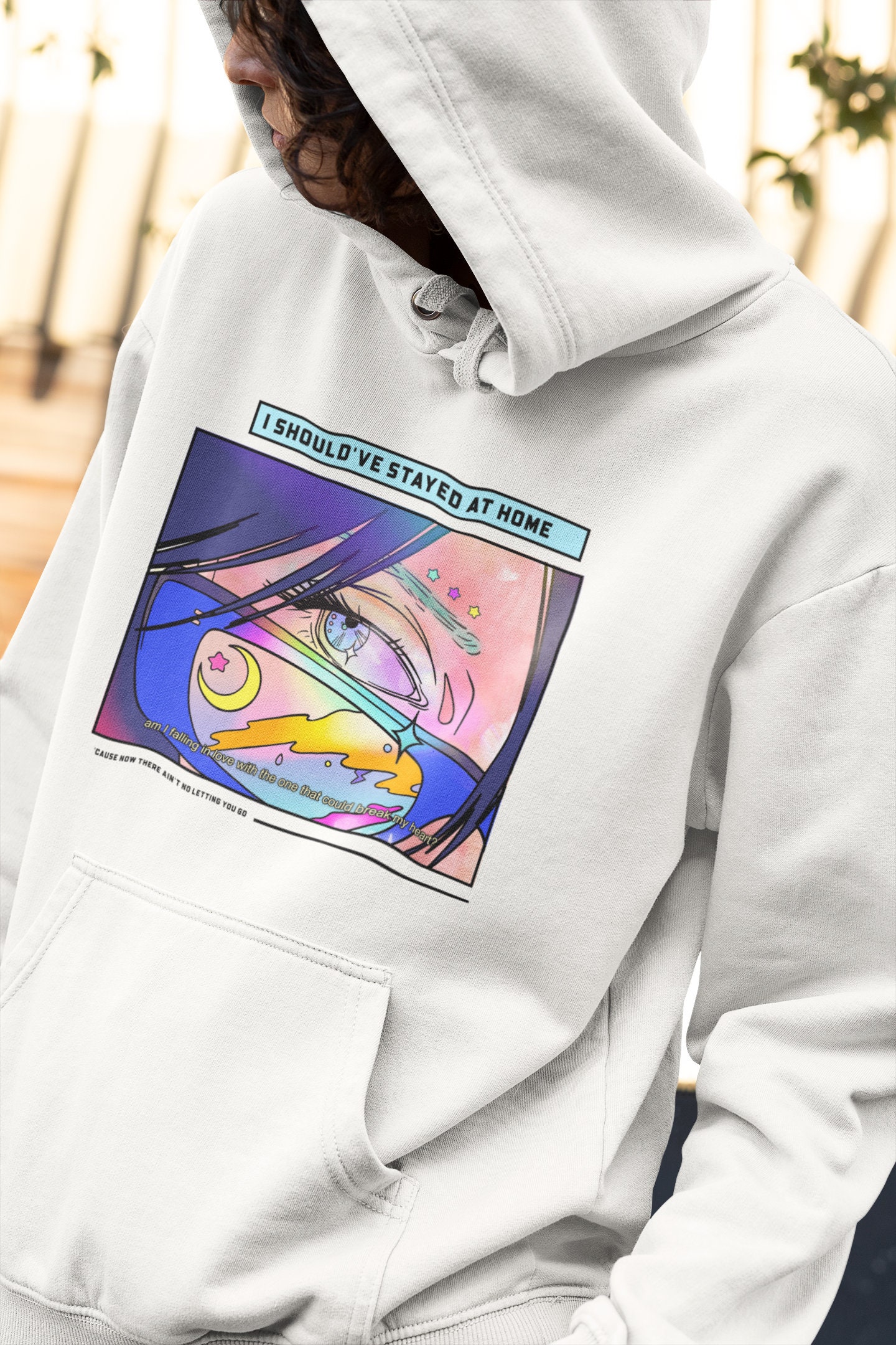 Vaporwave Dua Lipa Break My Heart Inspired Anime Illustration Etsy
