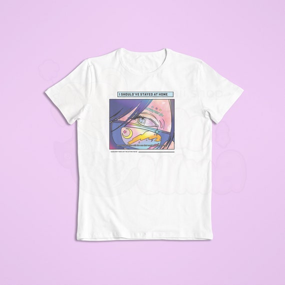 Vaporwave Dua Lipa Break My Heart Inspired Anime Illustration Etsy Mexico