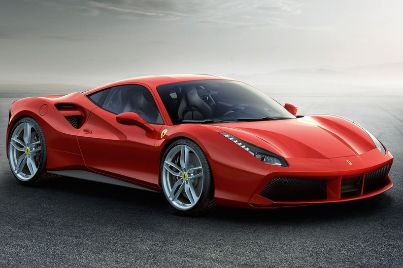 POSTER Ferrari California 24x36