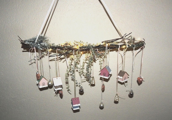 Christmas decorations, hangers, LEDs, home decor