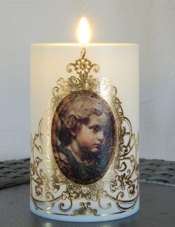 LED outdoor candle