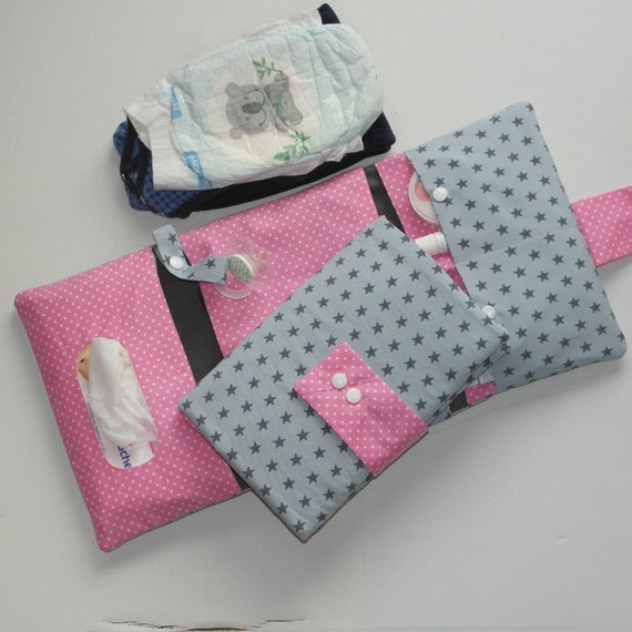 grey stars changing bag