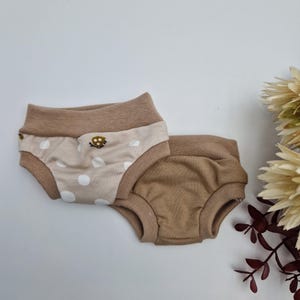 2 Unterhosen für Puppe 30 - 33 cm