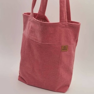 corduroy shopper
