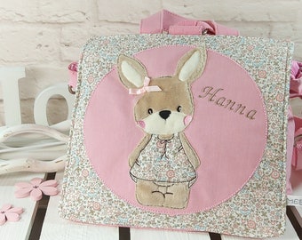 Kindergartenrucksack mit Namen, Kindergartentasche, Mebrit