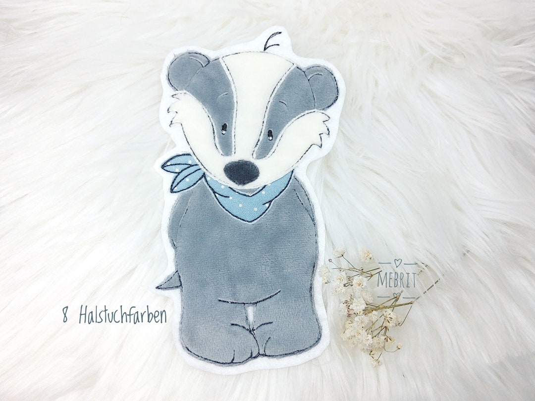 Badger Application, Patches, Iron-on Application, Embroidery Cloud ...