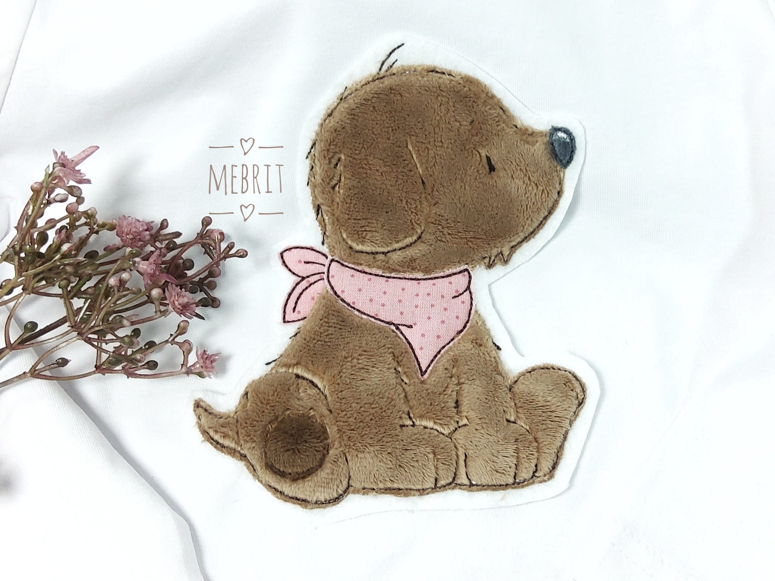 Aufnäher Patch Hundekopf Bulldogge – Ca. 10x8 Cm, Zum Aufbügeln Oder Annähen, Für Kleidung & Taschen