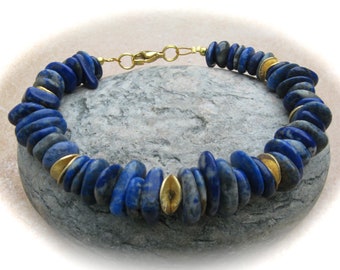 Lapislazuli-Armband,Edelsteinarmband,Edelsteinschmuck