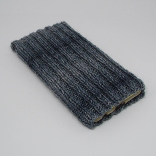 Handysocke  Gestrickte Handyhülle   Smartphone Hülle   Handytasche