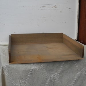 Alte Aktenschublade zum Aufarbeiten  Alte Holzkiste   Aufbewahrung aus Holz  #1724397404