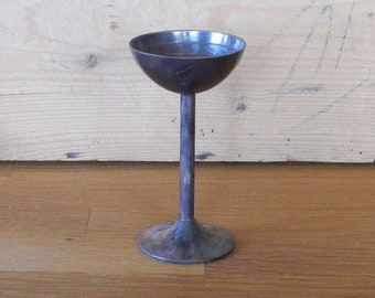 Antique Liqueur Cup Metal Small Cup