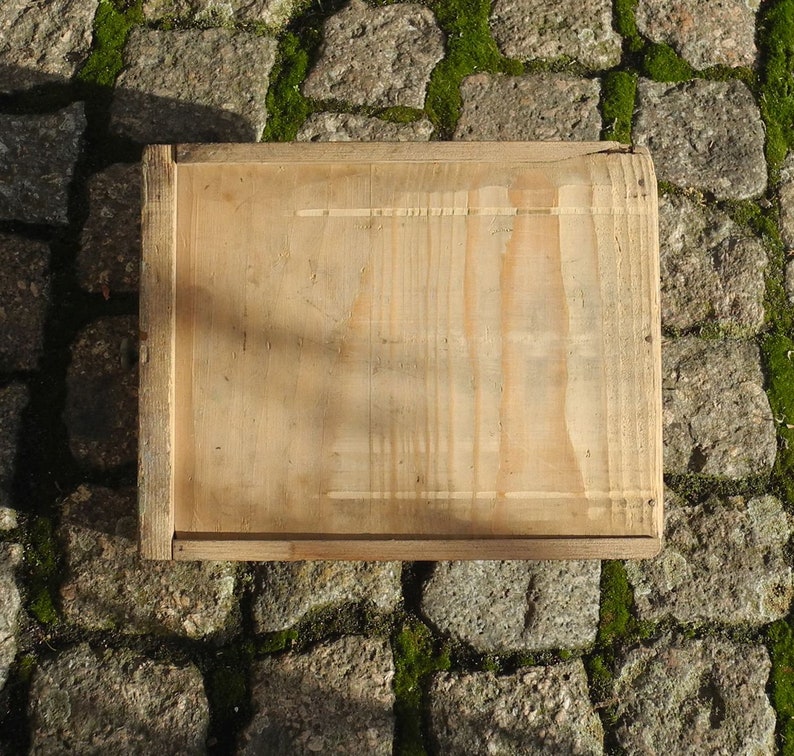 Vintage Schublade zum Aufarbeiten Holzkiste Aufbewahrung aus Holz zdjęcie 9