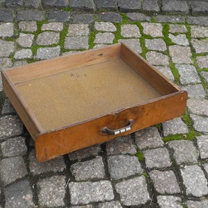 Große Schublade zum Aufarbeiten  Kiste Vintage  Aufbewahrung aus Holz  #1570093874