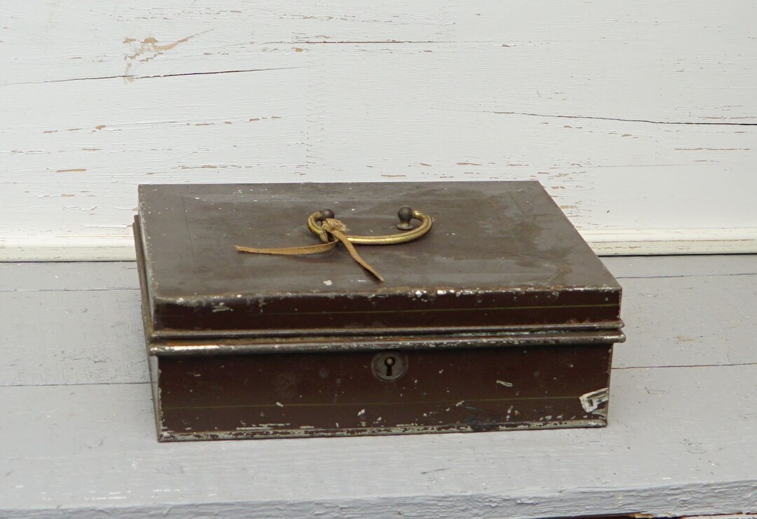 Old Metal Cassette Casket Made of Metal Etsy