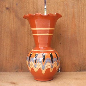 Kleine bulgarische Vase  Traditionelle Volkskunst  Keramikvase  #1790068963