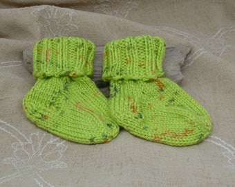 Babysocken  Socken für Neugeborene  Erstlingssocken  Handgestrickte Socken  Söckchen , Socks