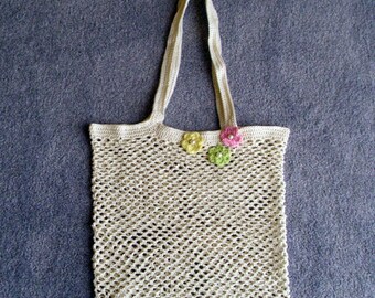 Shopping net Crochet net Bag Shopping bag , Shopper net for sand toys