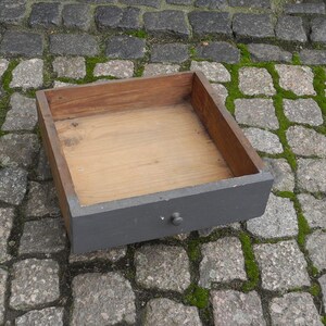 Schrankschublade zum Aufarbeiten  Holzkiste   Aufbewahrung aus Holz  #1570093874