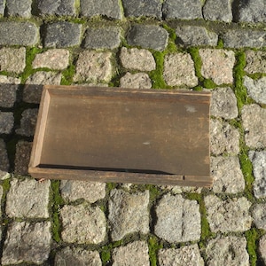 Kleine Holzschublade zum Aufarbeiten  Holzkiste   Aufbewahrung aus Holz  #1698897630