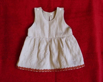 Babykleid   Gr. 74    Hängerchen  Schürzenkleid  Baumwollkleid