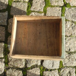 Vintage Schublade zum Aufarbeiten Holzkiste Aufbewahrung aus Holz zdjęcie 4