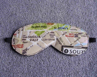 Schlafbrille   Schlafmaske Citymap London