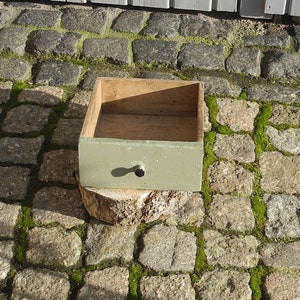 Vintage Schublade zum Aufarbeiten Holzkiste Aufbewahrung aus Holz zdjęcie 1