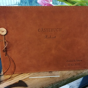 Bourbon wedding guest book album, guest book, wedding album individually handmade!