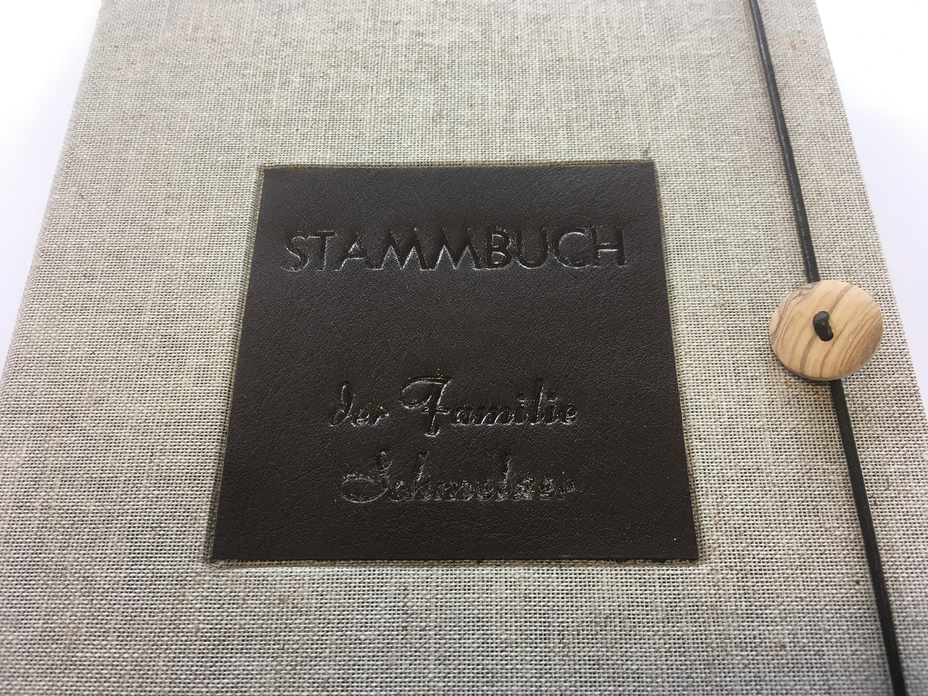 Stammbuch Familienbuch handgemacht individuelles | Etsy