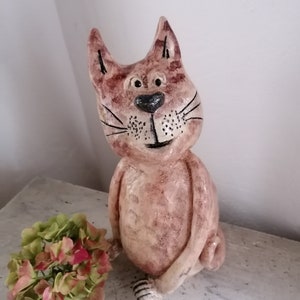 Keramische kattentuin, keramische huisdecoratie