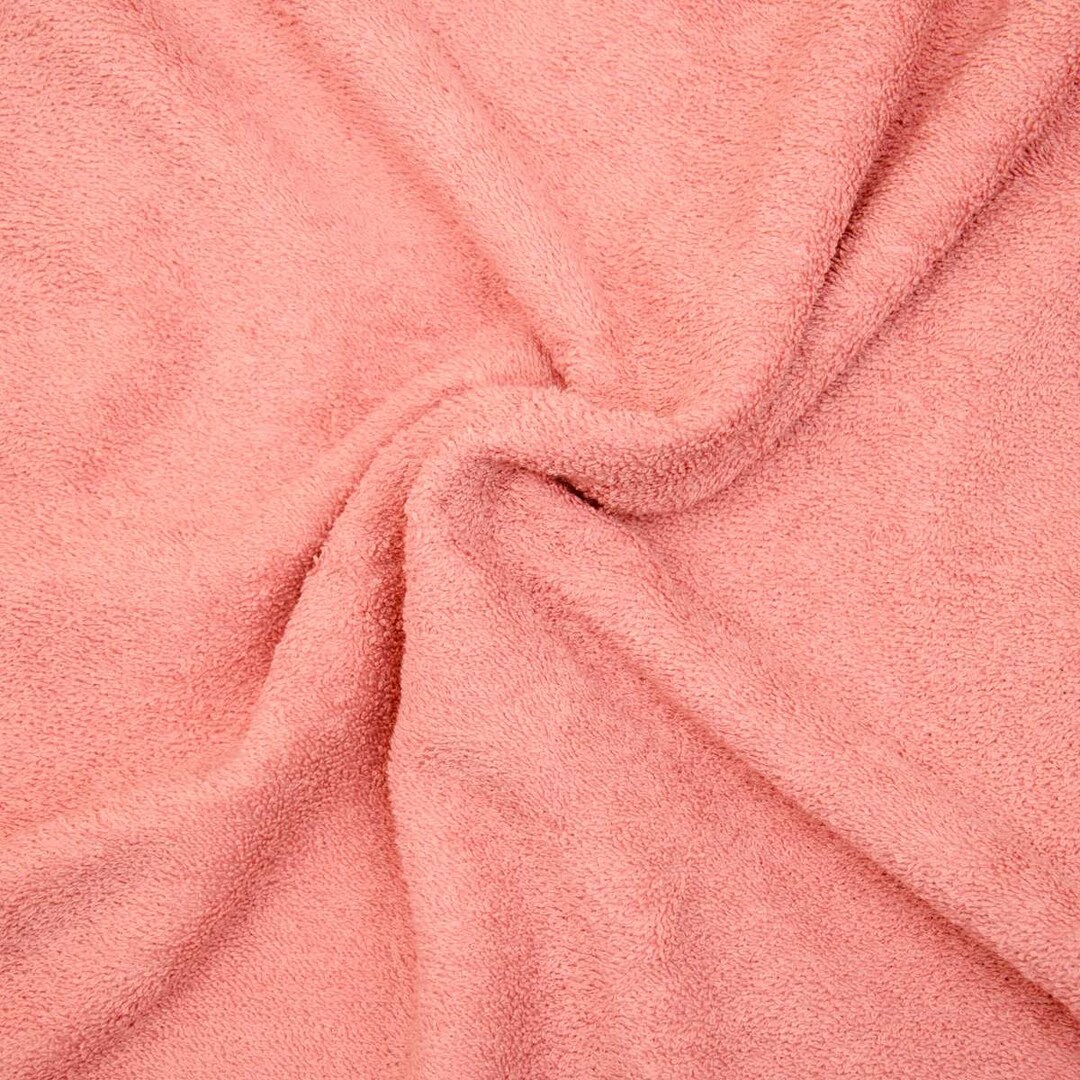 Terry Cloth Coral Terry Cloth Towel Fabric Children Bath Towel Etsy