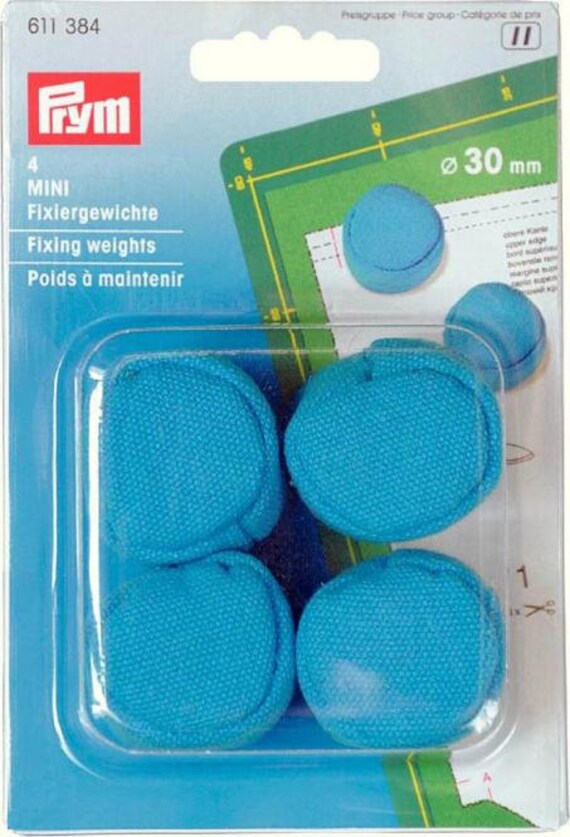 Fixing weights MINI 30 mm turquoise blue