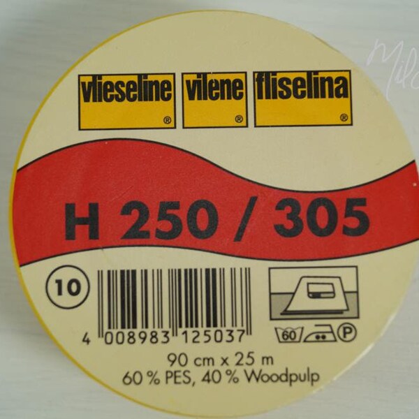 Vlieseline H250 Bügelvlies 5,40 Euro/m